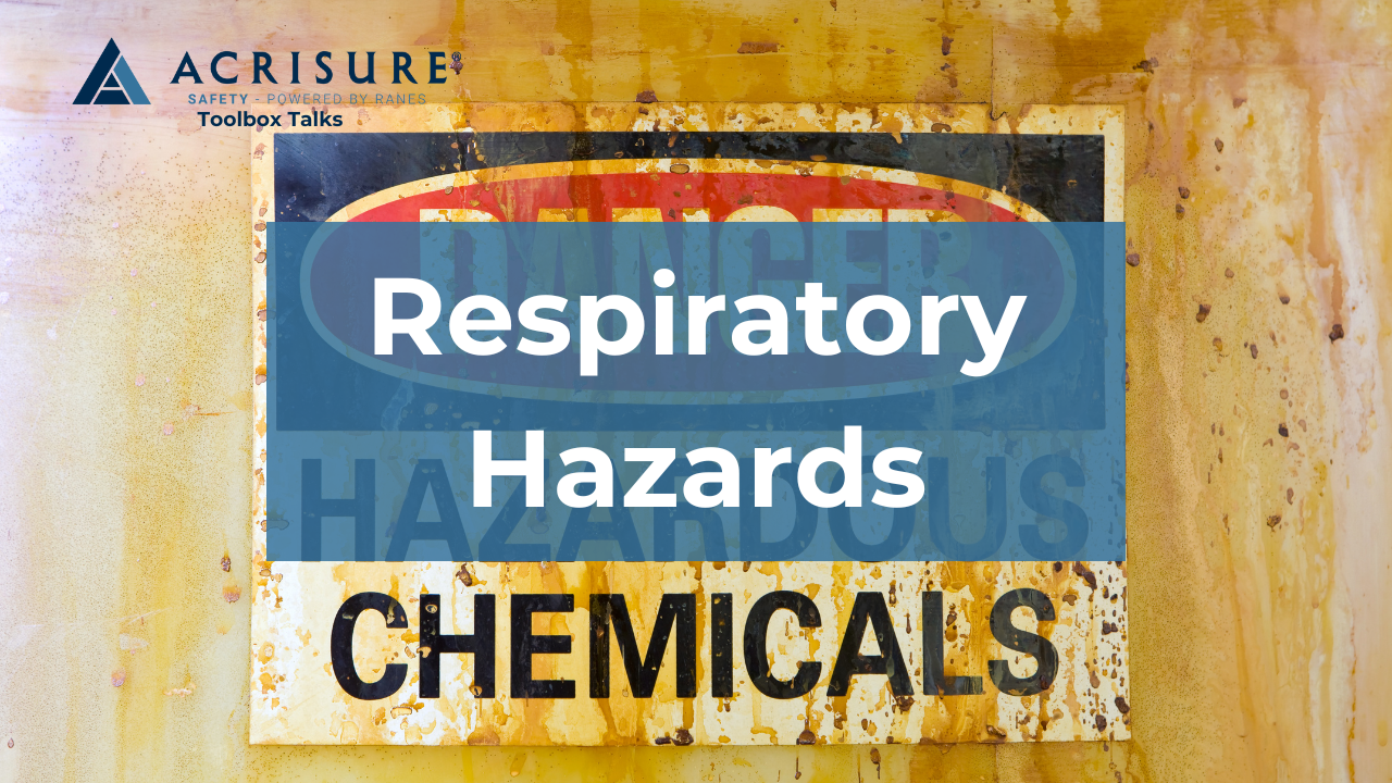 Respiratory hazards toolbox talk ranes